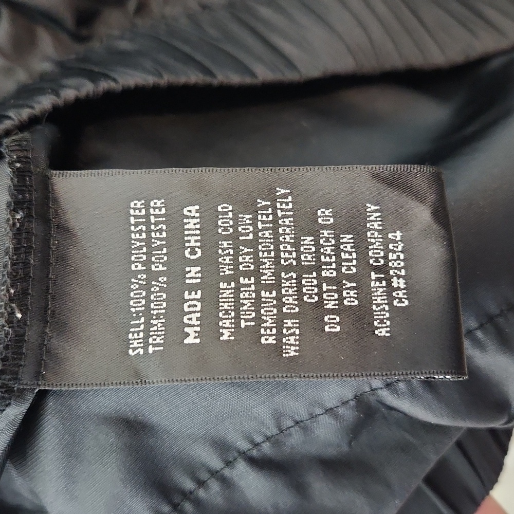 FootJoy FJ black Golf windbreaker jacket Saratoga National Golf Club XL - Picture 9 of 10